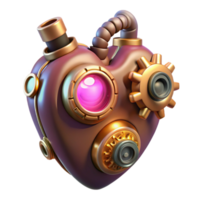 beautiful modern A Detailed of a Steampunk He original png