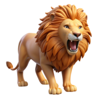wonderful contemporary A Roaring Lion with a Flowing Mane Sava high quality png