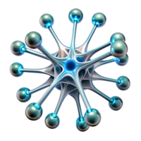 magnificent modern A Network of Interconnected Bioluminesce png