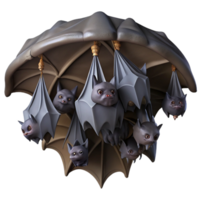 stunning creative A Colony of Bats Hanging Upside Down In genuine png