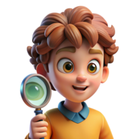 wonderful minimalist Portrait of a Curious Child with Wide Eye png