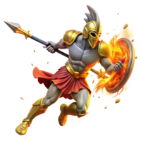 magnificent creative Ares God of War Charging Into Battle Br high resolution png