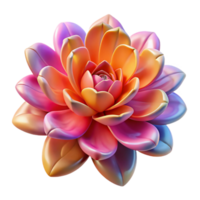 stunning traditional A Digital Painting of Abstract Flowers W authentic png