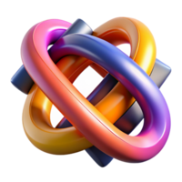 beautiful artistic A Dynamic Composition of Intersecting Li professional png