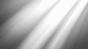 A black and white photo of a light beam