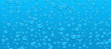 Blue Water Droplets Background Abstract Texture Seamless Pattern vector