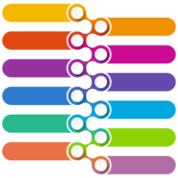 Infographic 12 options or step for presentation. For presentation. png