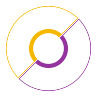 Infographic with 2 steps, Business concept. png