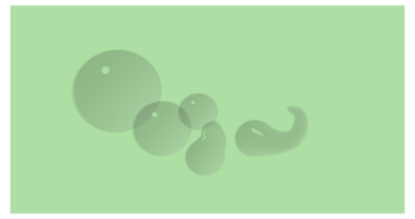 A soft green background with transparent water droplet shapes, creating a soothing, minimal, and modern aesthetic. Ideal for designs needing a fresh, calm, and organic touch. png