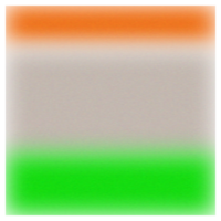 This image presents a smooth gradient of three colors orange at the top white in the center and green at the bottom The seamless blend creates a visually appealing and symbolic tricolor effect png