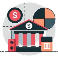 Comprehensive Financial Notion Illustrated in a Clear and Visual Manner vector
