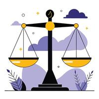 An Illustrated Guide to Equality vs Equity Concepts vector