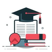 Illustrative Representation of Grading Concepts in Education vector