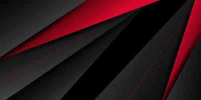 Red background overlapping gray illustration message board dimensions for modern website text and message design vector