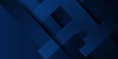 Abstract dark blue background with modern corporate concept. Rectangle overlapping pattern and shadow. eps10 vector