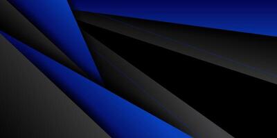 Dark blue background overlapping with gray illustration dimensions of message board for modern website text and message design. vector