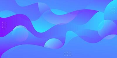Abstract minimal bright blue wave background. Modern concept background. Realistic waves with simple geometric patterns. Eps10 vector
