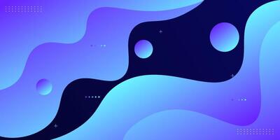 Minimal abstract blue wave background. Modern concept background. Realistic wave with simple geometric pattern. Eps10 vector