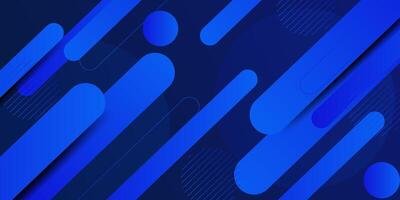Abstract bright 3D background. Blue overlapping shapes and lines pattern. Trendy concept on background. Eps10 vector