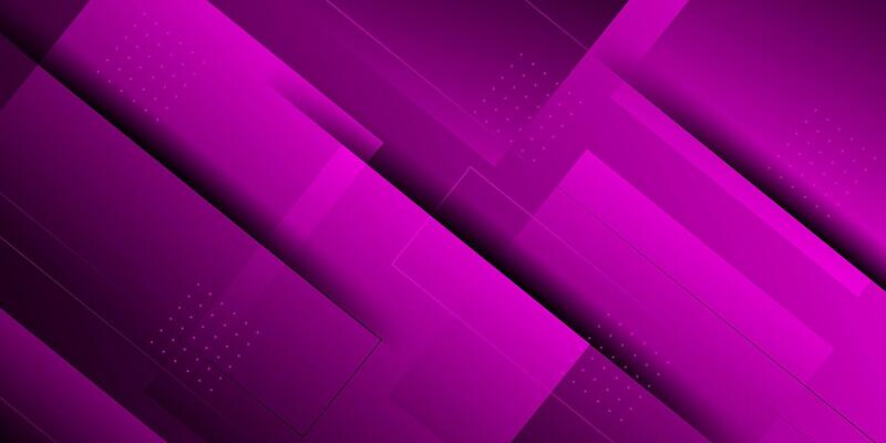 Abstract 3D dark purple banner background. Trendy shapes color pattern design. Overlap square background. Eps10