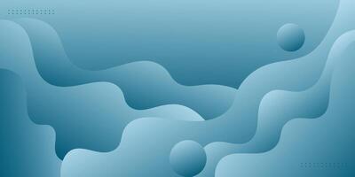 Modern Dynamic Simple Abstract Background with Wavy Design and Blue Circle Pattern. Eps10 vector
