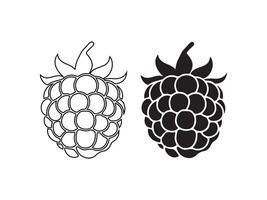 Fresh Raspberry Illustration with Leaves Realistic and Juicy Design. Hand Drawn Raspberry Set Clipart for Digital Use. Vibrant Fruit with Splash Perfect for Branding Pack vector