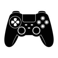 A modern gaming controller featuring responsive buttons and a smooth joystick vector