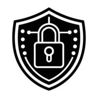 Efficient digital security token for user authentication delivering strong protection on white background vector