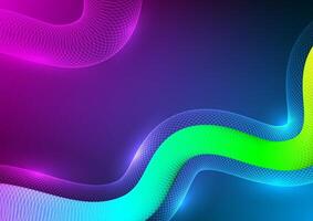Digital technology wavy background. Wave technology wavy gradient concept. Design for abstract futuristic fluid gradient shape telecoms internet online fiber and wave. vector