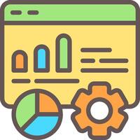 Traffic Analysis Outline Element Style vector