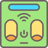 Smart Scale Outline Element Style vector