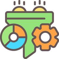 Conversion Tracking Outline Element Style vector