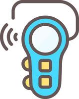 Bluetooth Device Outline Element Style vector