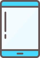 Mobile Phones Outline Element Style vector