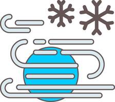 Arctic Winds Outline Element Style vector