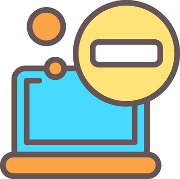 Remove Outline Element Style vector