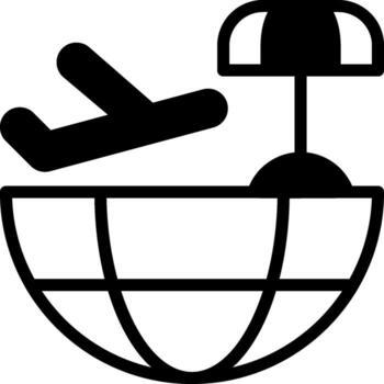 Travel Solid Element Style vector