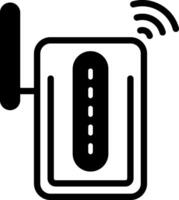 Wi-Fi Extender Solid Element Style vector