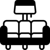 Furniture Solid Element Style vector