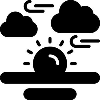 Dawn Solid Element Style vector