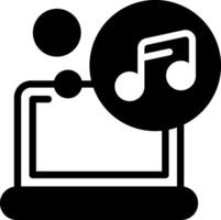 Music Solid Element Style vector