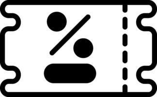 Voucher Solid Element Style vector