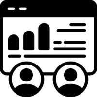 Competitor Metrics Solid Element Style vector