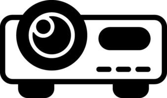 Projector Solid Element Style vector