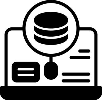 Database Solid Element Style vector