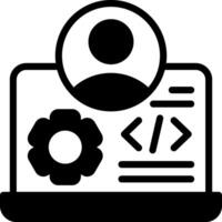 Programmer Solid Element Style vector
