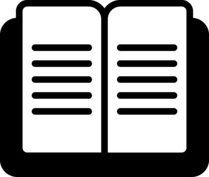 Book Solid Element Style vector