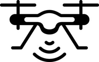Drone Solid Element Style vector