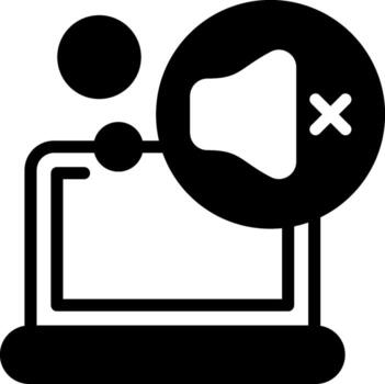 Mute Solid Element Style vector