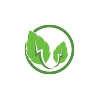green leaf ecology nature element icon of go green., vector